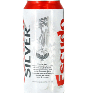 Cerveza Escudo Silver Lata 470ml