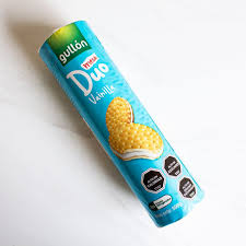 Galletas rellenas sabor vainilla 500 g.