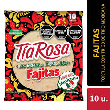 Fajitas Tía Rosa, pack 10 unidades (tortillas de trigo)