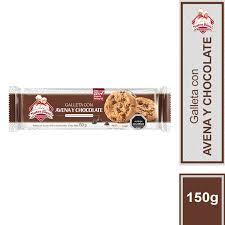 Galletas de avena con chocolate Nutra Bien 150 g (envoltorio)