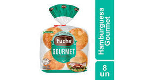 Pan de hamburguesa Fuchs con sésamo, 8 unidades (650 g)