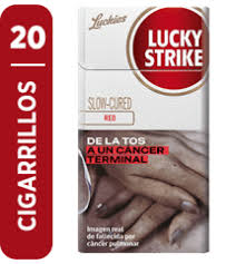 Caja de cigarrillos Lucky Strike Red Nuevo 20