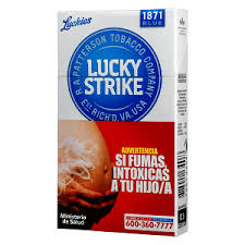Caja de cigarrillos Lucky Strike Blue Nuevo 20