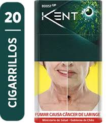 Caja de cigarrillos Kent Boost Up 20