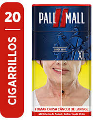 Caja de cigarrillos Pall Mall Rojo XL 20