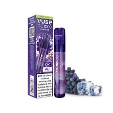 Vuse Grape 1000 vape desechable sabor uva helada