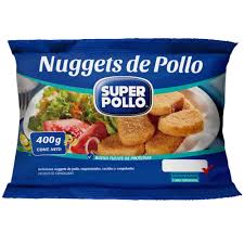 Nuggets de pollo 400 g Super Pollo, congelados